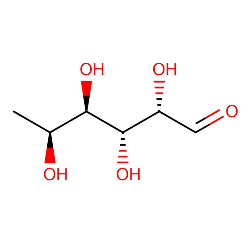 L-(-)-Fucose CAS:2438-80-4 ผงผลึกสีขาว 99% 6-DEOXY-BETA-GALACTOSE