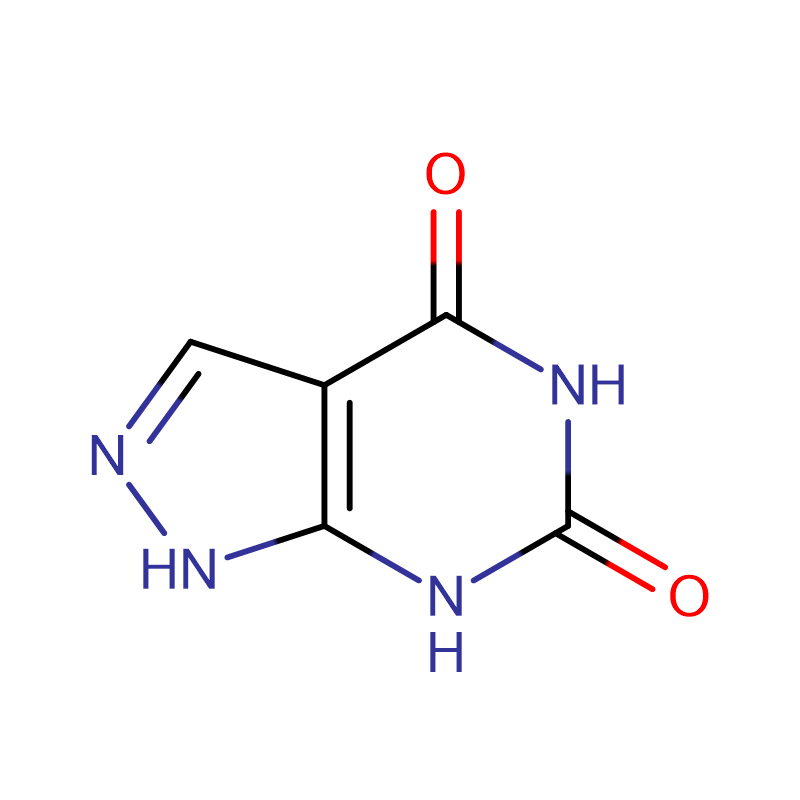 1H-pirazolo[3,4-d]pirimidin-4,6-diol Cas: 2465-59-0