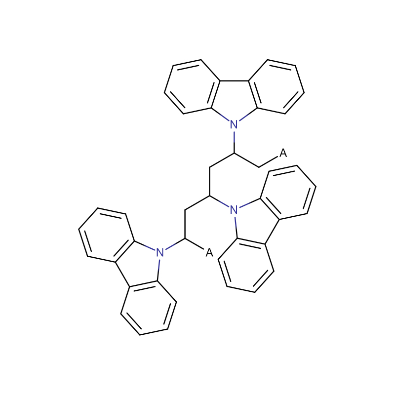 N-vinilkarbazola polimērs Cas:25067-59-8 gandrīz balts pulveris