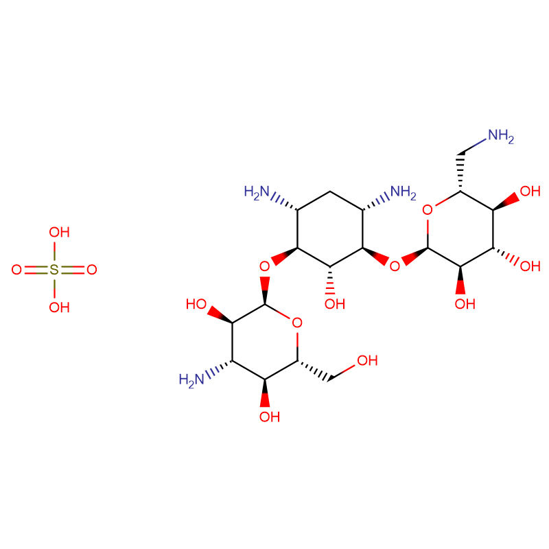 Канамицин А сулфат CAS:25389-94-0 Бял кристален прах