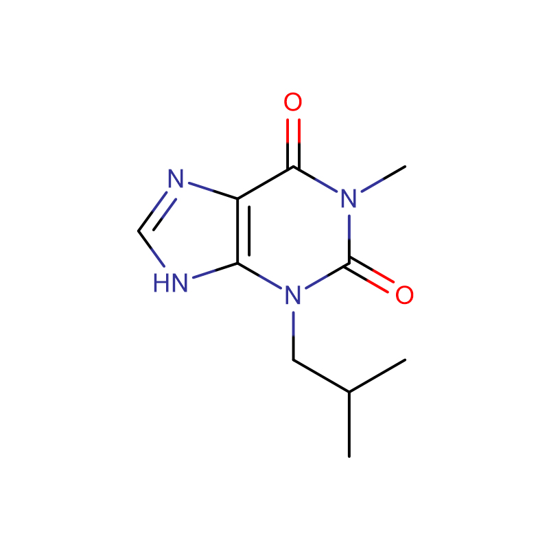 IBMX, 3-isobutil-1-metilxantina CAS: 28822-58-4 99%