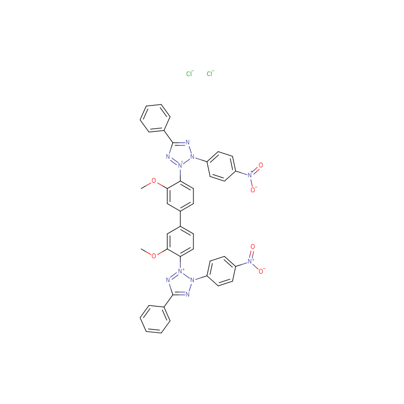 Nitrotetrazolium အပြာရောင်ကလိုရိုက် Cas: 298-83-9 အဝါရောင်အမှုန့်