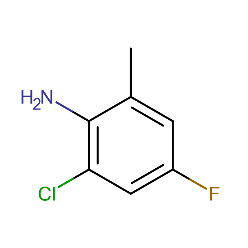 2-kloro-4-fluoro-6-metilanilin hidroklorid Cas: 332903-47-6