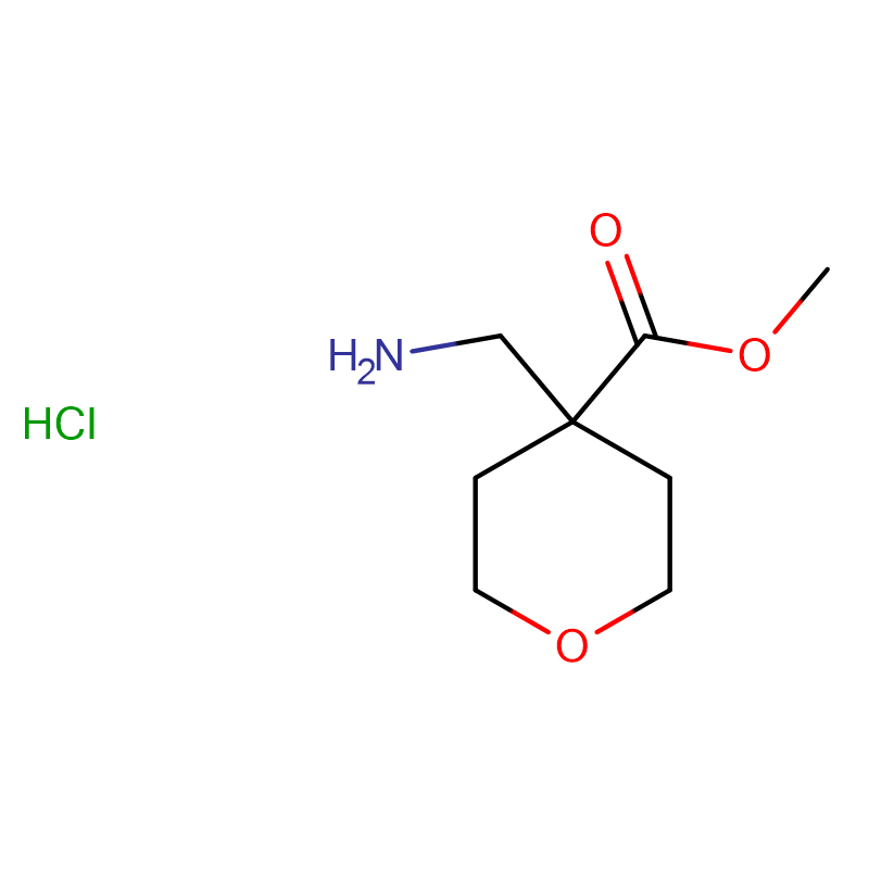 Methyl 4- (aminomethyl) tetrahydro-2H-pyran-4-carboxylate hydrochloride Cas: 362707-24-2