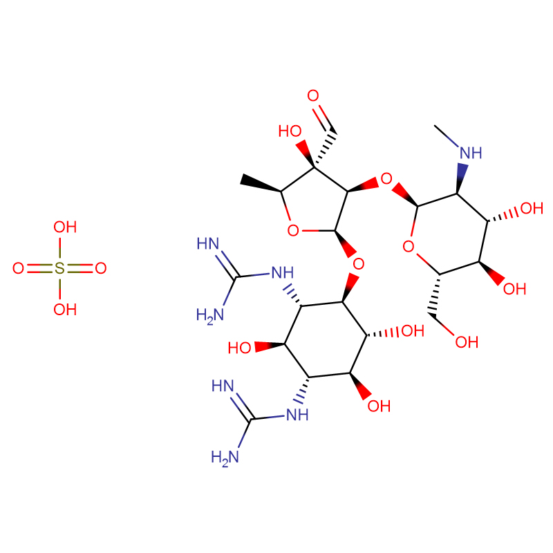 Стрептомицин сулфат CAS:3810-74-0 Бял прах