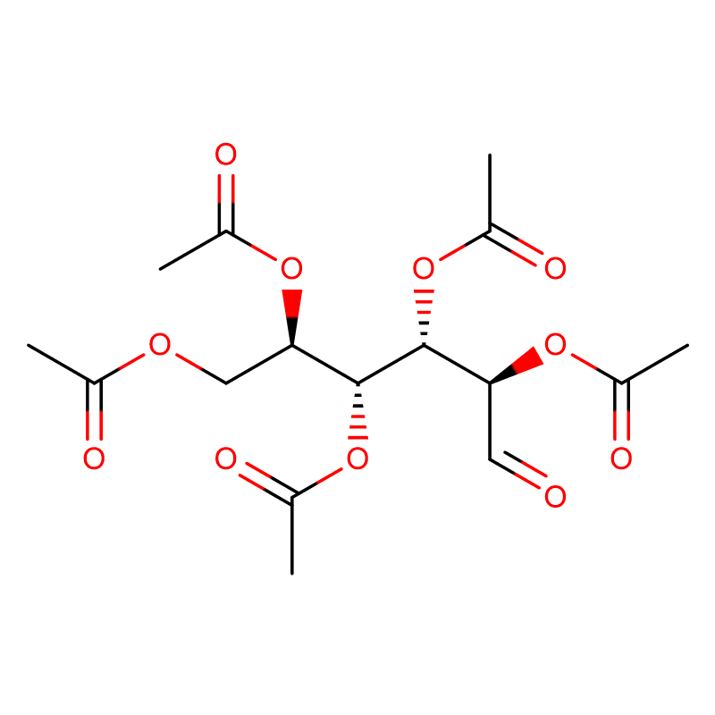 Pentaacetate Glúcóis Alfa-D Cas: 3891-59-6 Púdar Criostalach Bán 95%