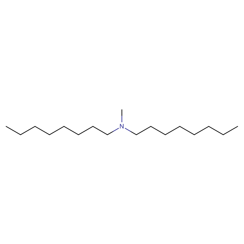 N-метилдиоктиламин Cas:4455-26-9 празрыстая вадкасць ад бескаляровага да жоўтага колеру