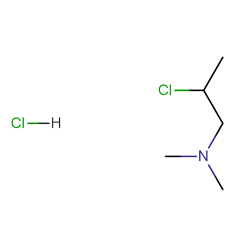 2-डाइमिथाइलामिनोइसोप्रोपाइल क्लोराइड हाइड्रोक्लोराइड कैस: 4584-49-0 99% ठोस