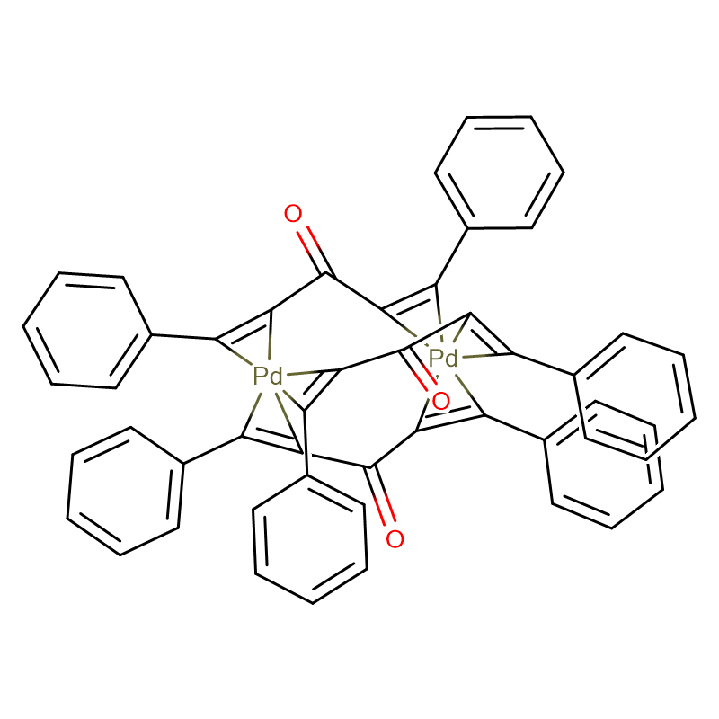 Tris(dibenzylideenacetoon)dipalladium(0) Cas:51364-51-3 Pers kristalle