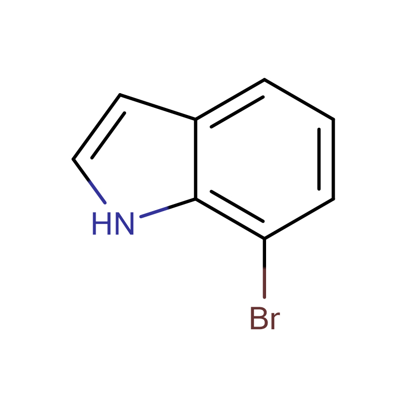7-Bróm-indol CAS: 51417-51-7 Fehér vagy törtfehér kristályos por