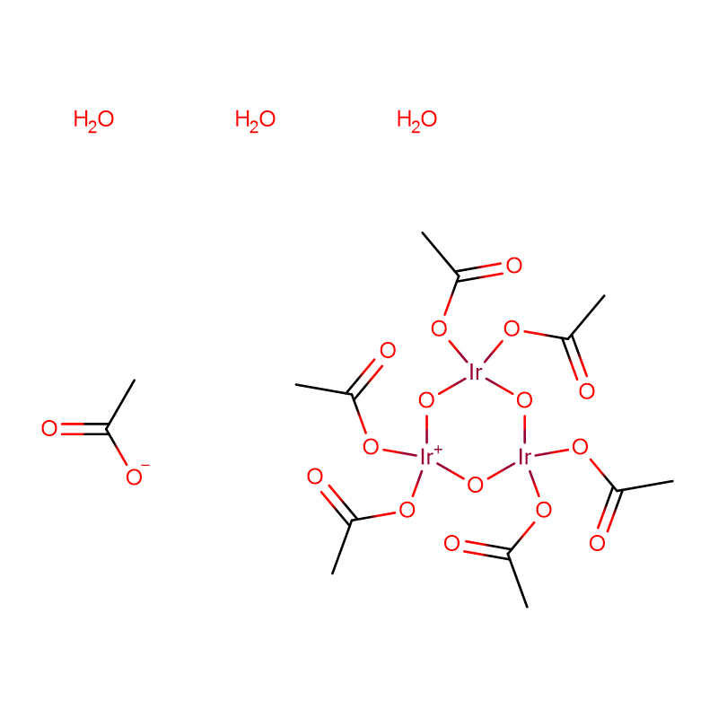 Иридиум (III) ацетат CAS: 52705-52-9 97%