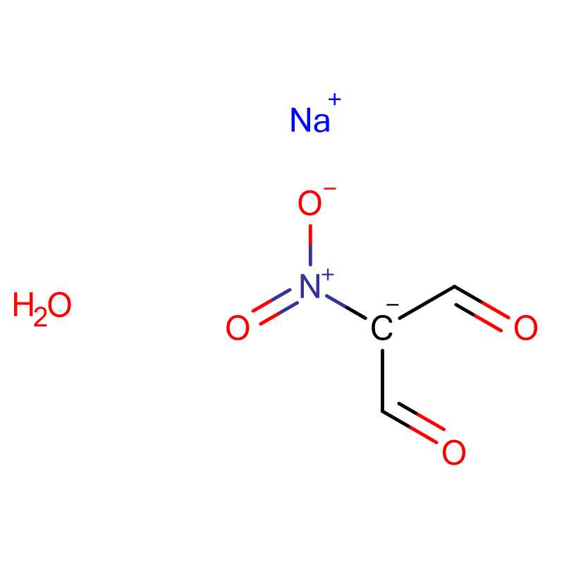 Natrium-2-nitro-1,3-dioksopropaani-2-idihydraatti Cas: 53821-72-0