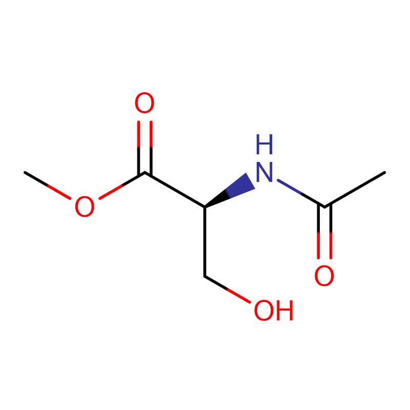 (ኤስ)-ሜቲል 2-አሲታሚዶ-3-hydroxypropanoate Cas፡ 54322-41-7
