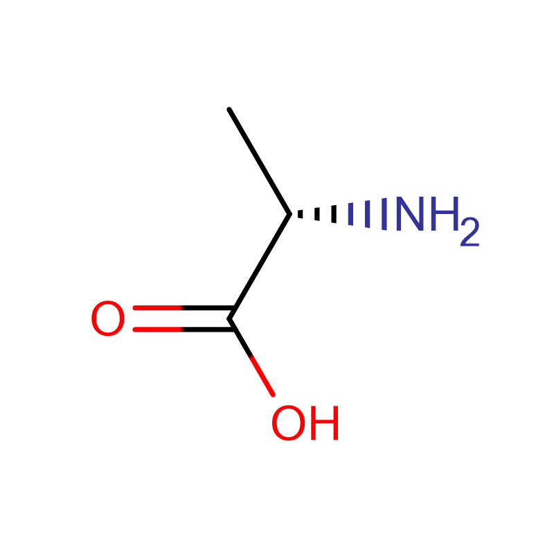 L-alaniini CAS: 56-41-7 99 % Valkoinen kiteinen jauhe