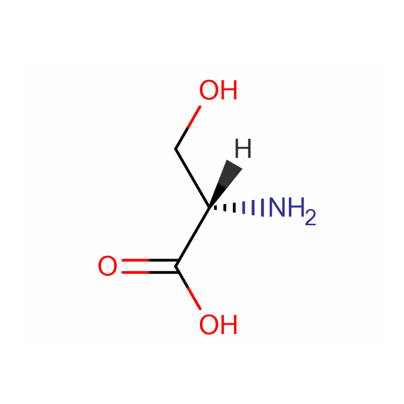 I-L-Serine Cas: 56-45-1 99-101% Iikristale ezimhlophe okanye i-crystalline powder