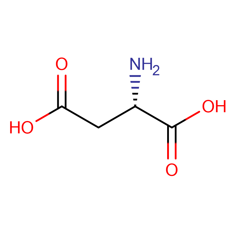Kyselina L-asparagová CAS: 56-84-8 99% Bílý prášek