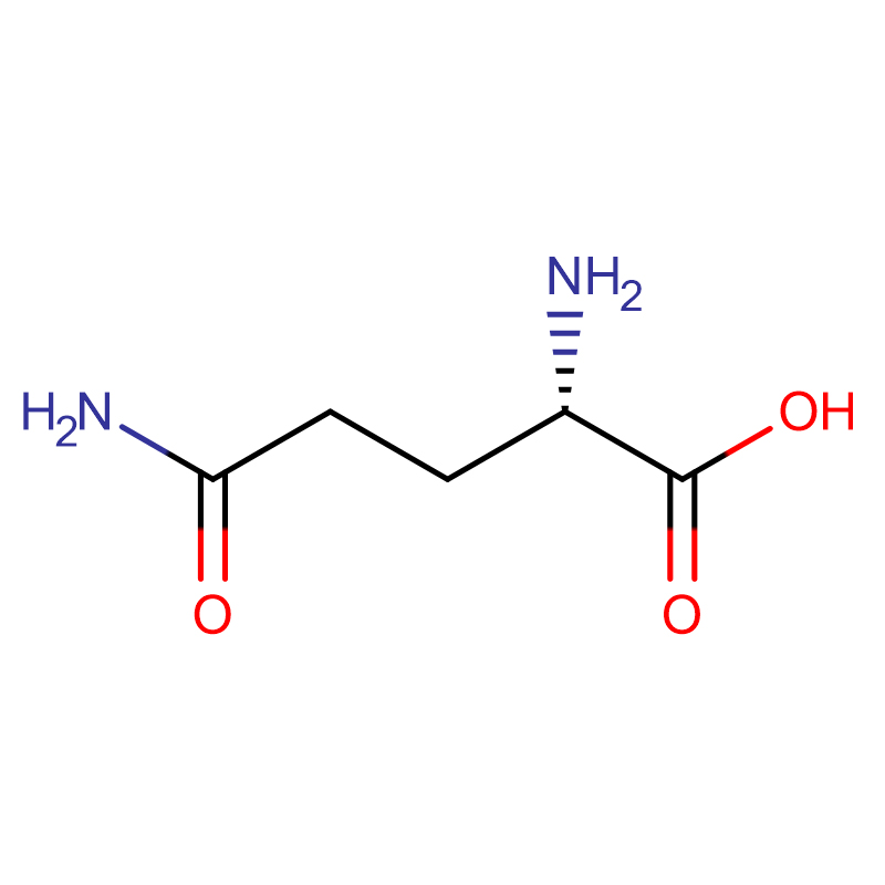 L-Glutamin Cas:56-85-9 Bílý krystalický prášek