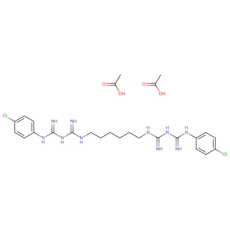 Klórhexidin-diacetát Cas: 56-95-1