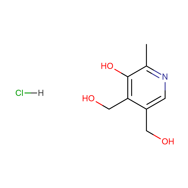 Vitamina B6 Pyridoxine Hydrochloride Cas: 58-56-0