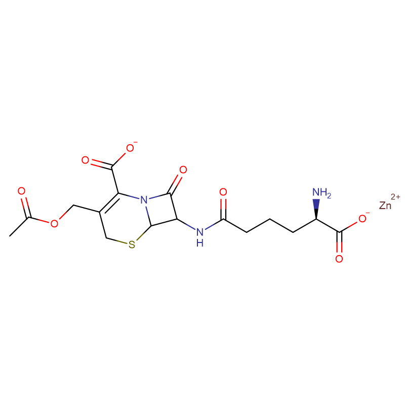Cephalosporin C زنک مالګه Cas: 59143-60-1