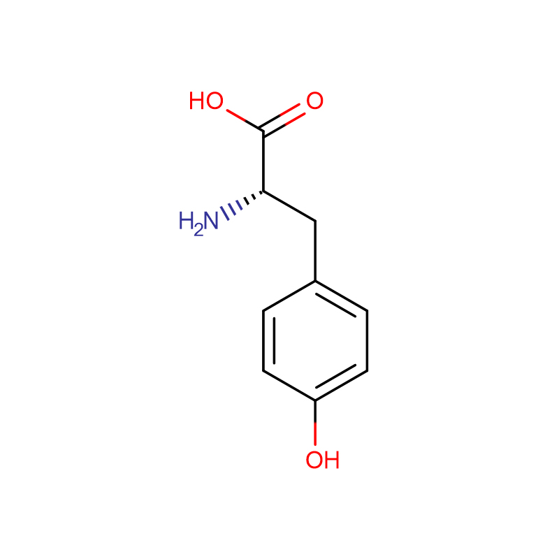 L-Tyrosine Cas: 60-18-4 White makhiristo kapena crystalline