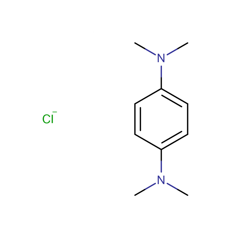 N, N, N', N'-Tetramethyl-p-phenylenediamine dihydrochloride 98% Dawb / tawm dawb / grey hmoov CAS: 637-01-4