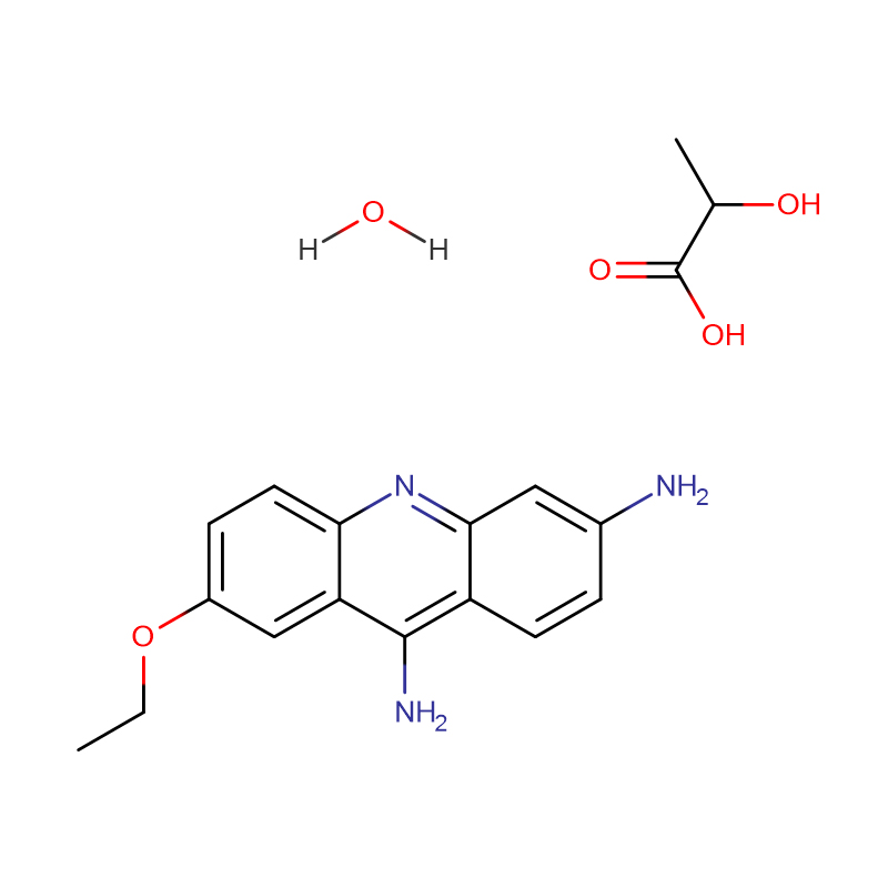 Monohydrát laktátu 6,9-diamino-2-etoxyakridínu Cas: 6402-23-9