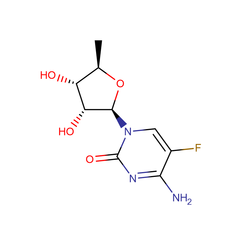 5′-Deoxy-5-fluorocytidine Cas: 66335-38-4 5′-DFCR؛ 5′-Deoxy-5-fluoro-D-cytidine