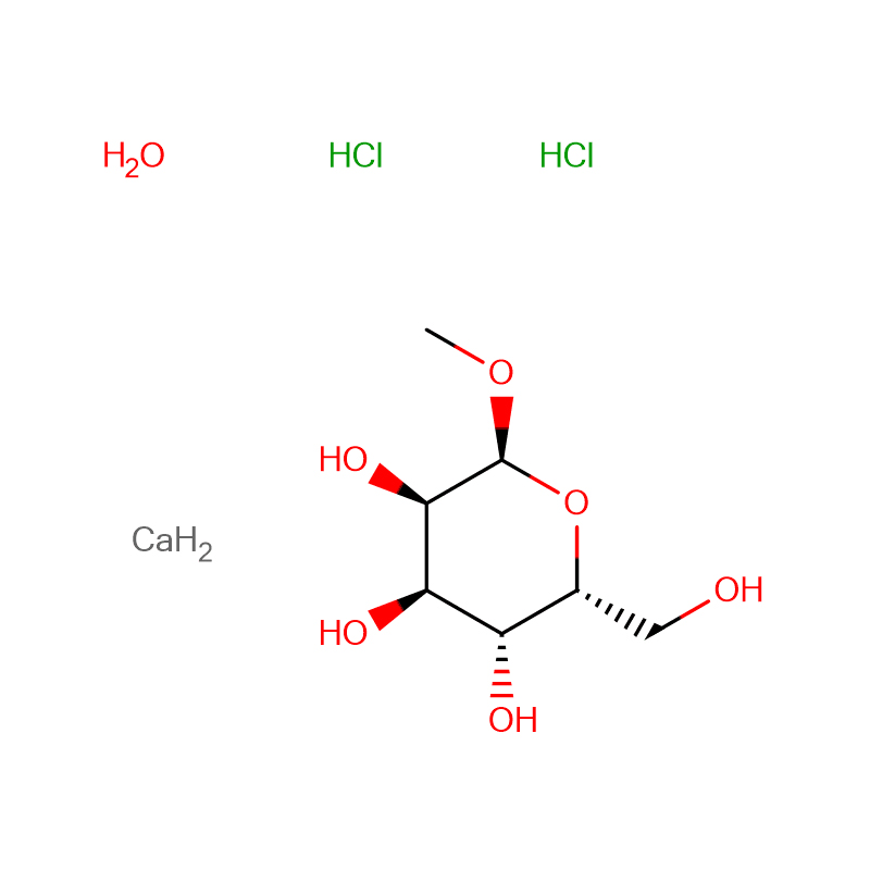 Метил бета-д-глюкопиранозид гемигидрат Кас: 7000-27-3 99% хокаи сафед