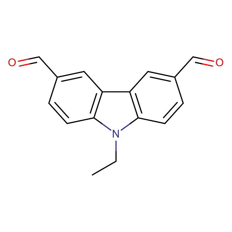 9-ethyl-9H-carbazool-3,6-dicarboxaldehyde CAS:70207-46-4