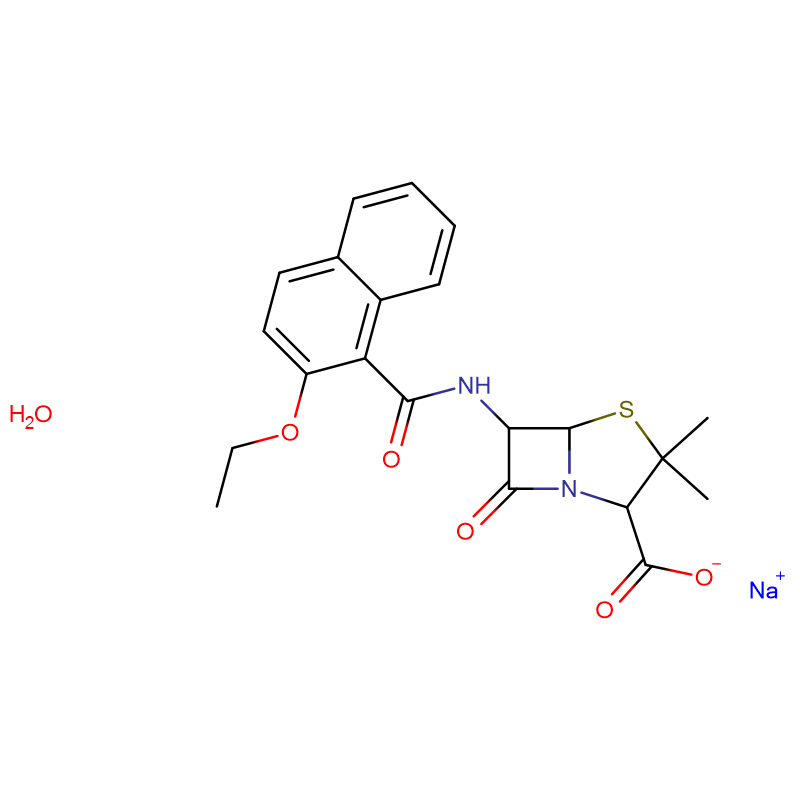 Nafcillin sodium uyah Cas: 7177-50-6