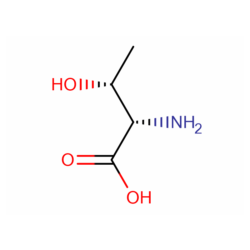 (2S,3R)-2-Amino-3-hydroxybutanoic acid Cas: 72-19-5 99% Trab kristallin abjad