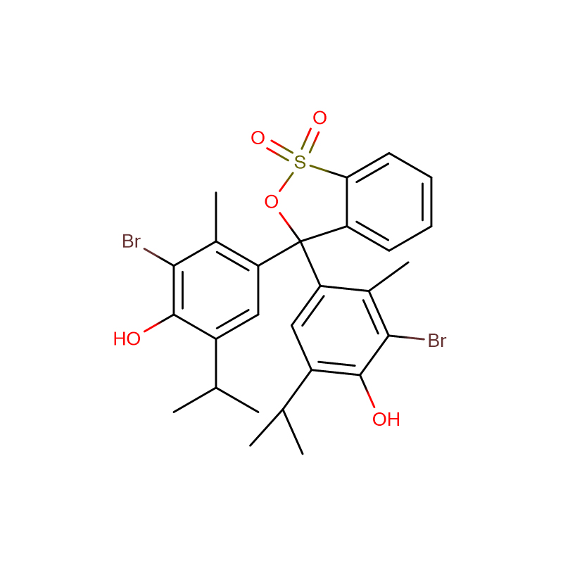 Bromothymol blue, libre nga acid Cas: 76-59-5 Purple/brown powder