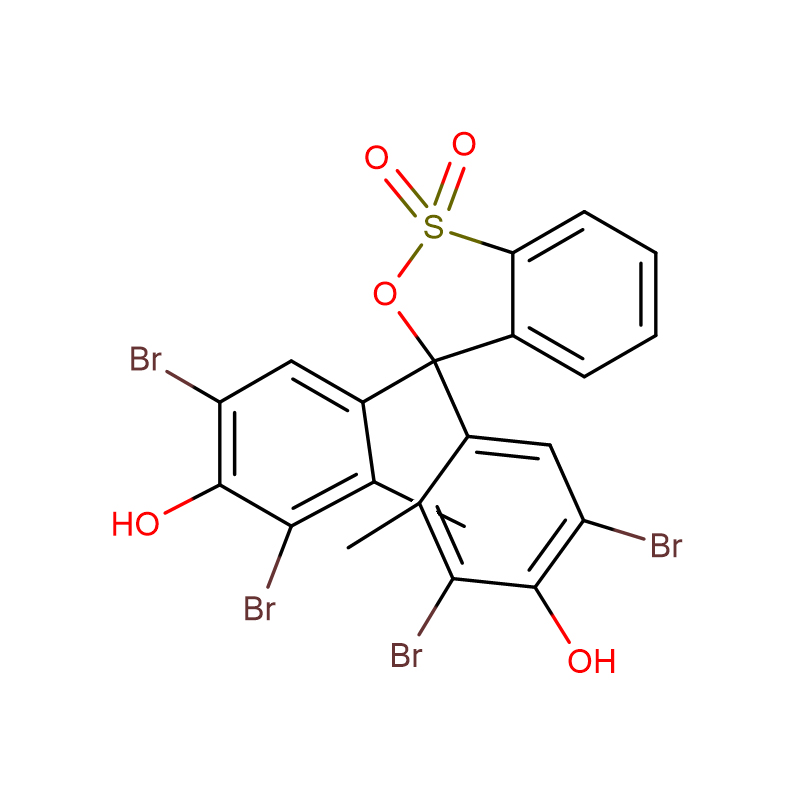 Verde bromocresolo, acido libero Cas: 76-60-8 Polvere giallastra marrone chiaro
