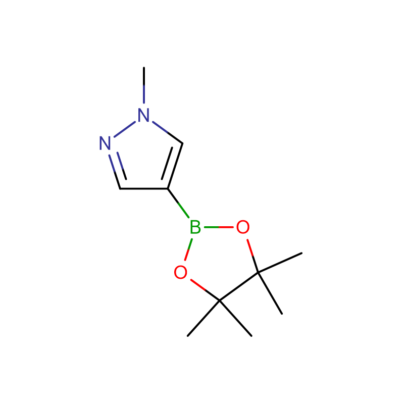 1-Metil-4-(4,4,5,5-tetrametil-1,3,2-dioxaborolan-2-il)-1H-pirazol Cas:761446-44-0 Blankaj ĝis flavaj Kristaloj