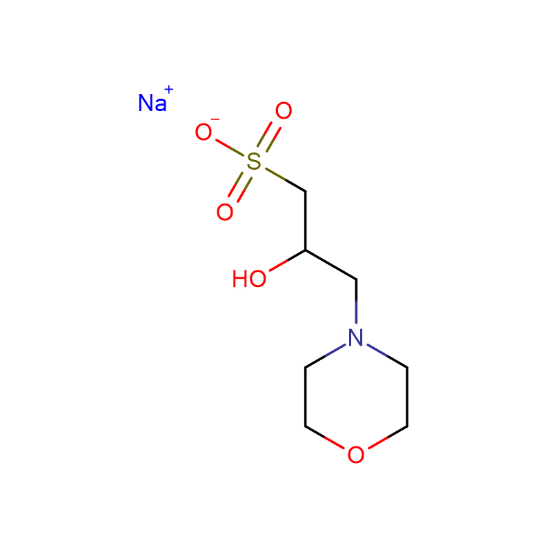 MOPSO soda iyọ Cas: 79803-73-9 99.5% White crystalline lulú