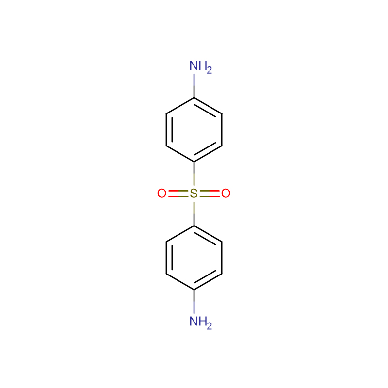 4,4′-Diaminodiphenyl سلفون (Dapsone) Cas: 80-08-0
