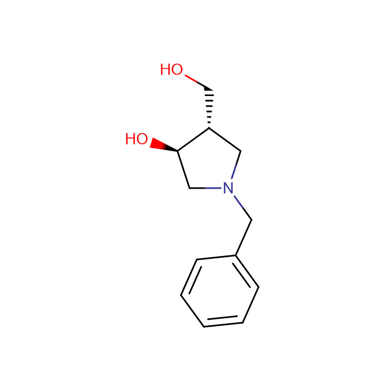 (3S,4S)-1-Benzyl-4-(hydroxymetyl)pyrrolidin-3-ol Cas: 849935-80-4