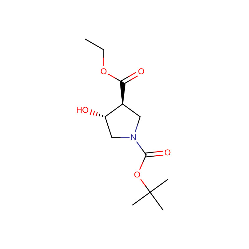 (3S,4R)-1-терт-бутил 3-этил 4-гидроксипирролидин-1,3-дикарбоксилат Cas: 849935-85-9