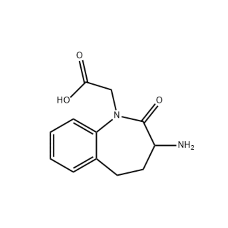 2-(3-amino-2-oxo-2,3,4,5-tetrahydrobenzo[b]azepin-1-yl)ອາຊິດອາເຊຕິກ Cas:86499-19-6