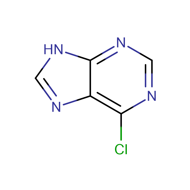 6-Chloropurine CAS:87-42-3 Púdar buí éadrom
