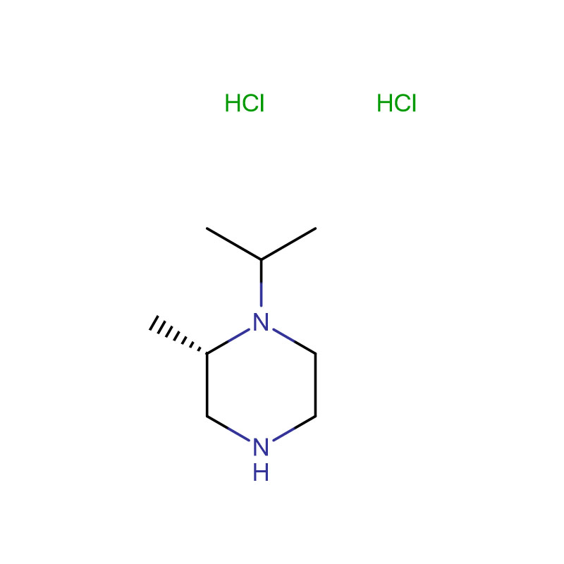 Διυδροχλωρική (S)-1-ισοπροπυλ-2-μεθυλ-πιπεραζίνη Cas: 884199-34-2