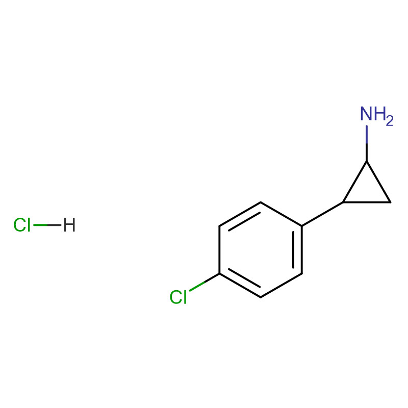 2- (4-Chloro-phenyl) -ሳይክሎፕሮፒላሚን ሃይድሮክሎራይድ ካስ፡90562-30-4