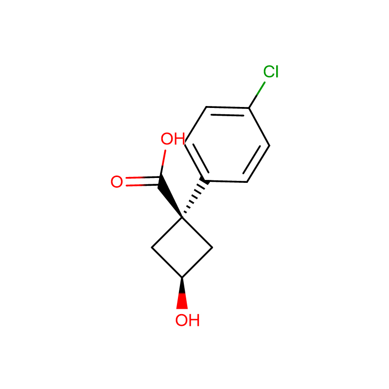 1- (4-chlorophenyl) -3-hydroxycyclobutanecarboxylic acid Cas: 933469-83-1