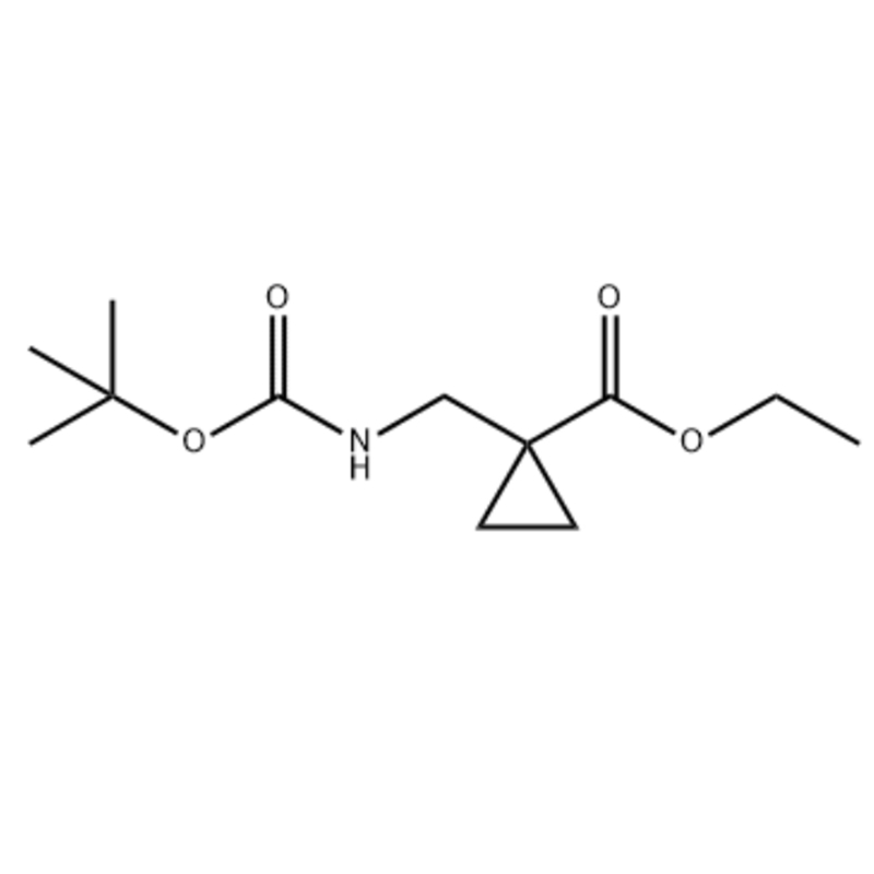 1- (tert-Butoxycarbonylamino-methyl) -cyclopropanecarboxylic كىسلاتا ئېتىل ئېستېر كاس: 942830-53-7