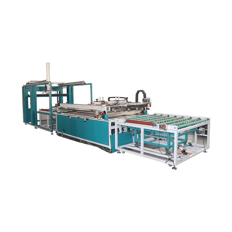 Automatic glass screen printing machine line