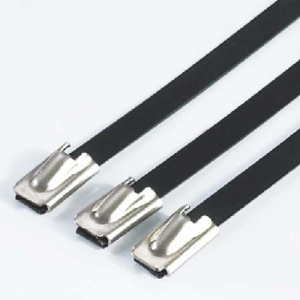 Stainless Steel PVC Coated Cable Ties-Ball Lock Type