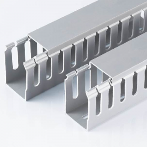 China Wholesale Terminal Strip Connector Exporters - Wide slot/finger design wire duct grey color – Jiaxun