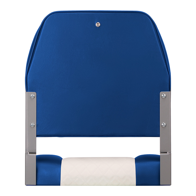 Low Back Fishing Boat Seat with Fold-Down Function