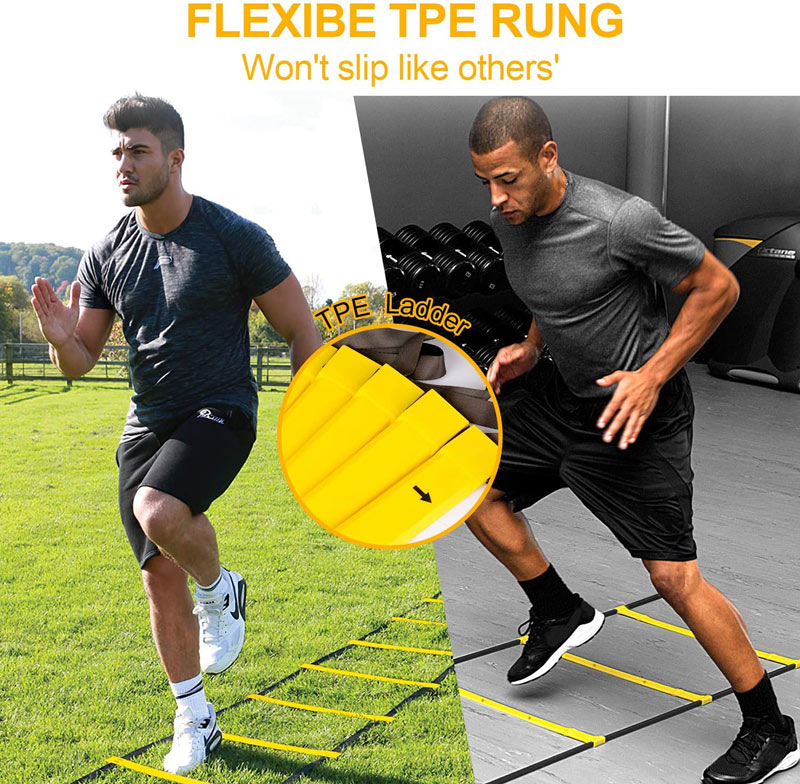 Speed Agility Training Set with TPE Ladder for fitness and football training